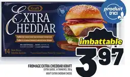 Metro FROMAGE EXTRA CHEDDAR KRAFT | KRAFT EXTRA CHEDDAR CHEESE offer
