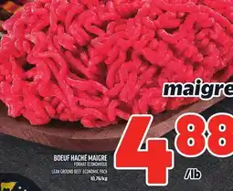 Metro BOEUF HACHÉ MAIGRE | LEAN GROUND BEEF offer
