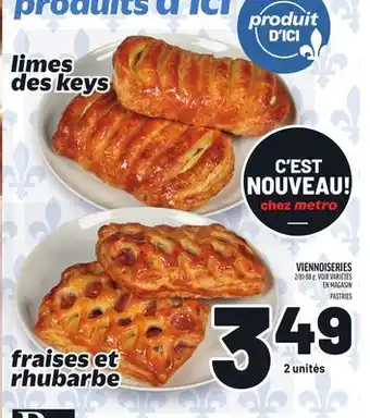 Metro VIENNOISERIES | PASTRIES offer