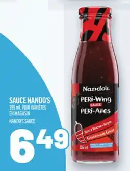 Metro SAUCE NANDO'S | NANDO'S SAUCE offer