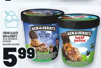 Metro CRÈME GLACÈE BEN & JERRY'S | BEN & JERRY'S ICE CREAM offer