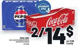 Metro PEPSI, COKE | SOFT DRINK offer