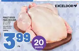 Metro POULET ENTIER FRAIS EXCELDOR | EXCELDOR FRESH WHOLE CHICKEN offer