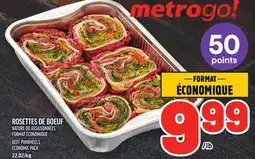 Metro ROSETTES DE BOEUF | BEEF PINWHEELS, ECONOMIC PACK offer