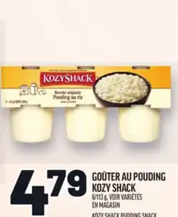 Metro GOÛTER AU POUDING KOZY SHACK | KOZY SHACK PUDDING SNACK offer