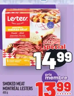 Metro SMOKED MEAT MONTRÉAL LESTERS offer