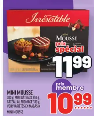 Metro MINI MOUSSE | MINI MOUSSE offer