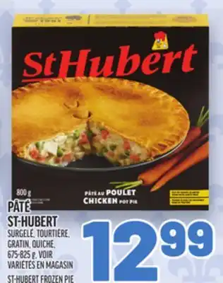 Metro PÂTÉ ST-HUBERT | ST-HUBERT FROZEN PIE offer