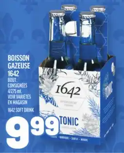 Metro BOISSON GAZEUSE 1642 | 1642 SOFT DRINK offer