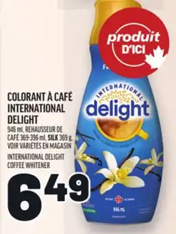 Metro COLORANT À CAFÉ INTERNATIONAL DELIGHT | INTERNATIONAL DELIGHT COFFEE WHITENER offer