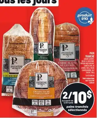 Metro PREMIERE MOISON PAIN TRANCHÉ | SLICED BREAD offer
