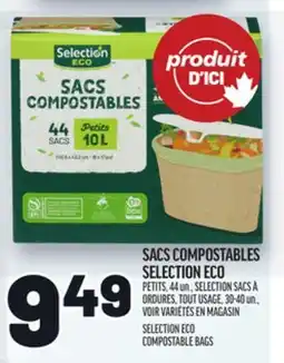 Metro SACS COMPOSTABLES SELECTION ECO | SELECTION ECO COMPOSTABLE BAGS offer