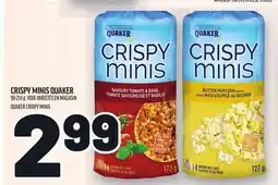 Metro CRISPY MINIS QUAKER | QUAKER CRISPY MINIS offer