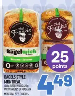 Metro BAGELS STYLE MONTRÉAL | MONTREAL STYLE BAGELS offer