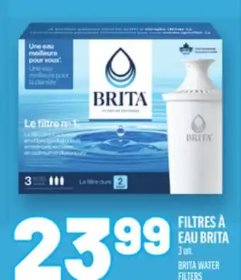 Metro FILTRES À EAU BRITA | BRITA WATER FILTERS offer