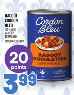 Metro RAGOÛT CORDON BLEU | CORDON BLEU STEW offer