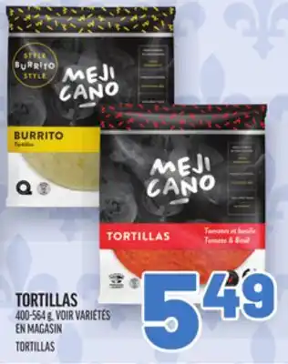 Metro TORTILLAS MEJI CANO | MEJI CANO TORTILLAS offer