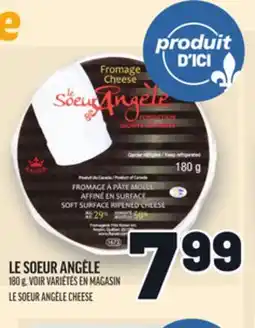 Metro LE SOEUR ANGÈLE | LE SOEUR ANGÈLE CHEESE offer