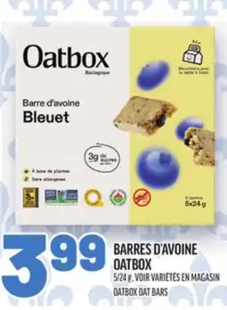 Metro BARRES D'AVOINE OATBOX | OATBOX OAT BARS offer