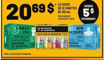 Metro LA CAISSE DE 12 CANETTES DE offer