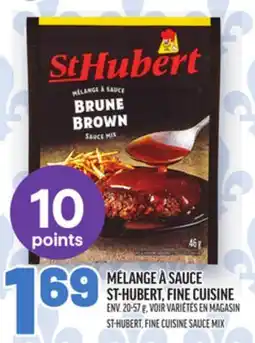 Metro MÉLANGE À SAUCE ST-HUBERT, FINE CUISINE | ST-HUBERT, FINE CUISINE SAUCE MIX offer