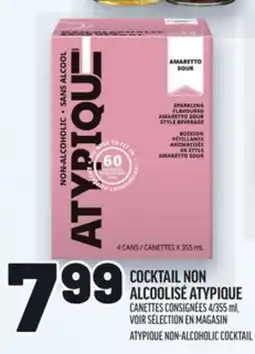 Metro COCKTAIL NON ALCOOLISÉ ATYPIQUE |ATYPIQUE NON-ALCOHOLIC COCKTAIL offer