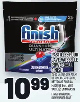Metro PASTILLES POUR LAVE-VAISSELLE POWERBALL FINISH | FINISH POWERBALL DISHWASHER TABS offer