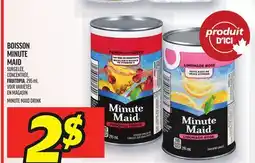 Metro BOISSON MINUTE MAID | MINUTE MAID DRINK offer