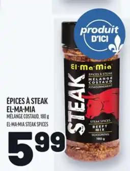 Metro ÉPICES À STEAK EL-MA-MIA | EL-MA-MIA STEAK SPICES offer