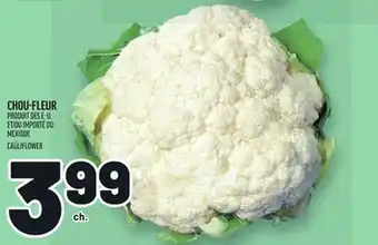 Metro CHOU-FLEUR | CAULIFLOWER offer