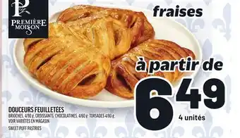 Metro DOUCEURS FEUILLETÉES | SWEET PUFF PASTRIES offer