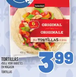 Metro TORTILLAS SELECTION | SELECTION TORTILLAS offer