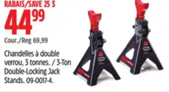 Canadian Tire 3-Ton Double-Locking Jack Stands offer