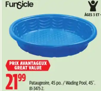 Canadian Tire Summer Wave Wading Pool, 45 offer