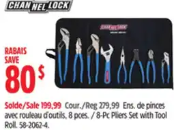 Canadian Tire 8-Pc Pliers Set with Tool offer