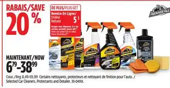 Canadian Tire Selected Car Cleaners, Protectants and Detailer offer