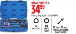 Canadian Tire Mastercraft Socket Set 1 offer