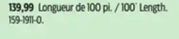 Canadian Tire 100´ Length offer