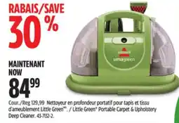 Canadian Tire Bissell Little Green Portable Carpet & Upholstery Deep Cleaner offer