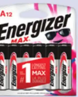 Canadian Tire Energizer 12/AA Alkaline Batteries offer