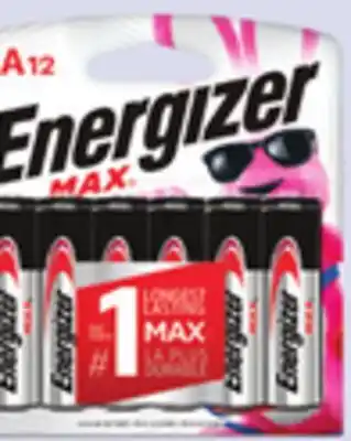 Canadian Tire Energizer 12/AA Alkaline Batteries offer