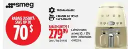 Canadian Tire Smeg Retro Coffeemaker offer