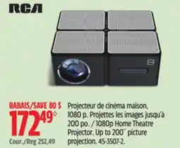 Canadian Tire RCA 1080p Home Theatre Projector offer