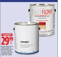 Canadian Tire EasyFlow Latex Interior Paint, Primer or Ceiling Paint offer