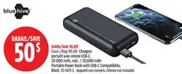 Canadian Tire Portable Power Bank with USB-C Compatibility offer