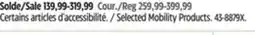 Canadian Tire Hugo Selected Mobility Products offer