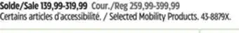 Canadian Tire Hugo Selected Mobility Products offer