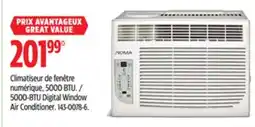 Canadian Tire Noma 5000-BTU Digital Window Air Conditioner offer