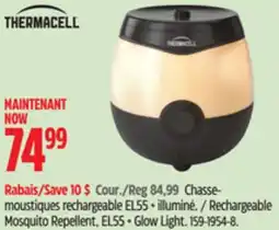 Canadian Tire Mosquito Repellent, EL55 + Glow Light offer