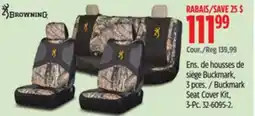 Canadian Tire Browning Buckmark Seat Cover Kit, 3-Pc offer